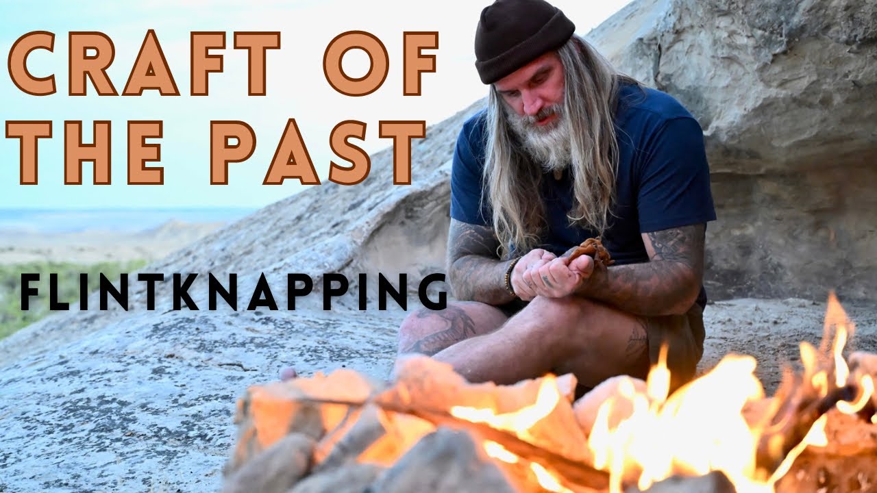 SPEARHEAD Making | Craft Of The Past #flintknapping #survival #outdoors #stoneage #survivalskills