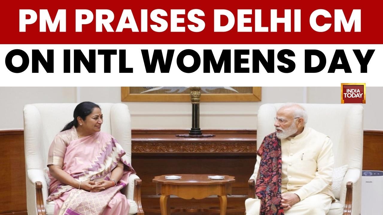 PM Praises Delhi CM Rekha Gupta, Congratulates Women on Women's Day, Hails Contribution