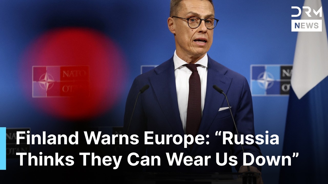Finland&rsquo;s President Stubb Slams Russia, Pledges Massive Ukraine Support and Defense With NATO | AC1G