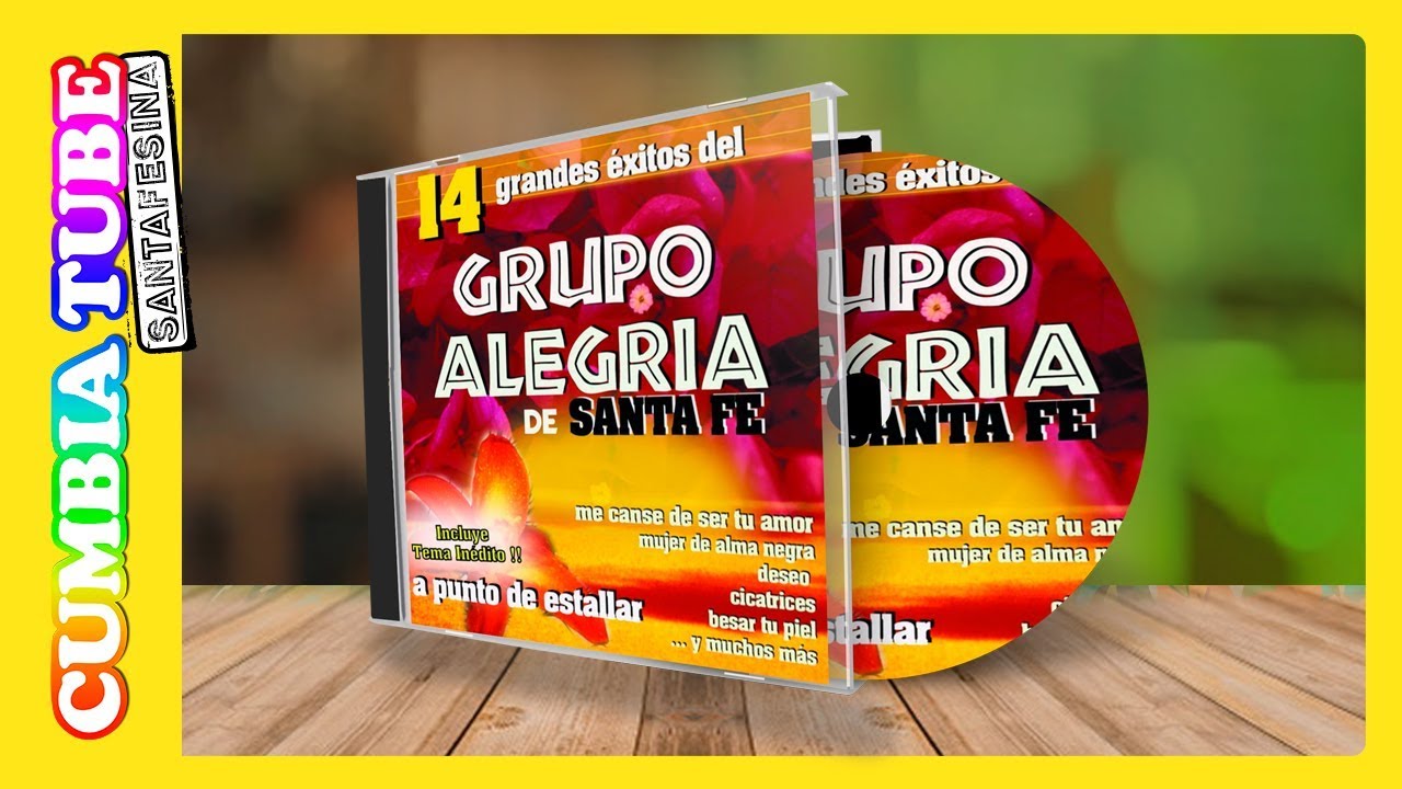 Grupo Alegría  de Santa Fe-  14 Grandes Éxitos | Disco Completo Cumbia Tube Santafesina