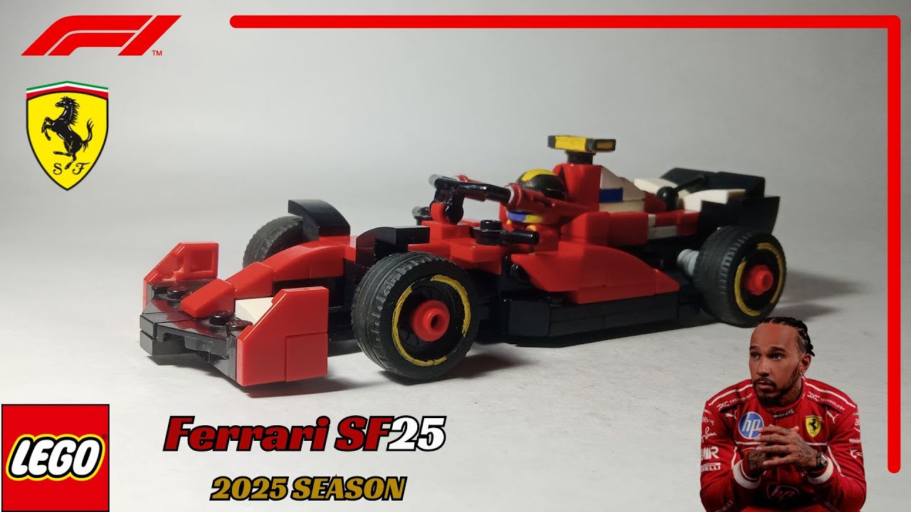 Lego Ferrari SF25  || #lego #f1