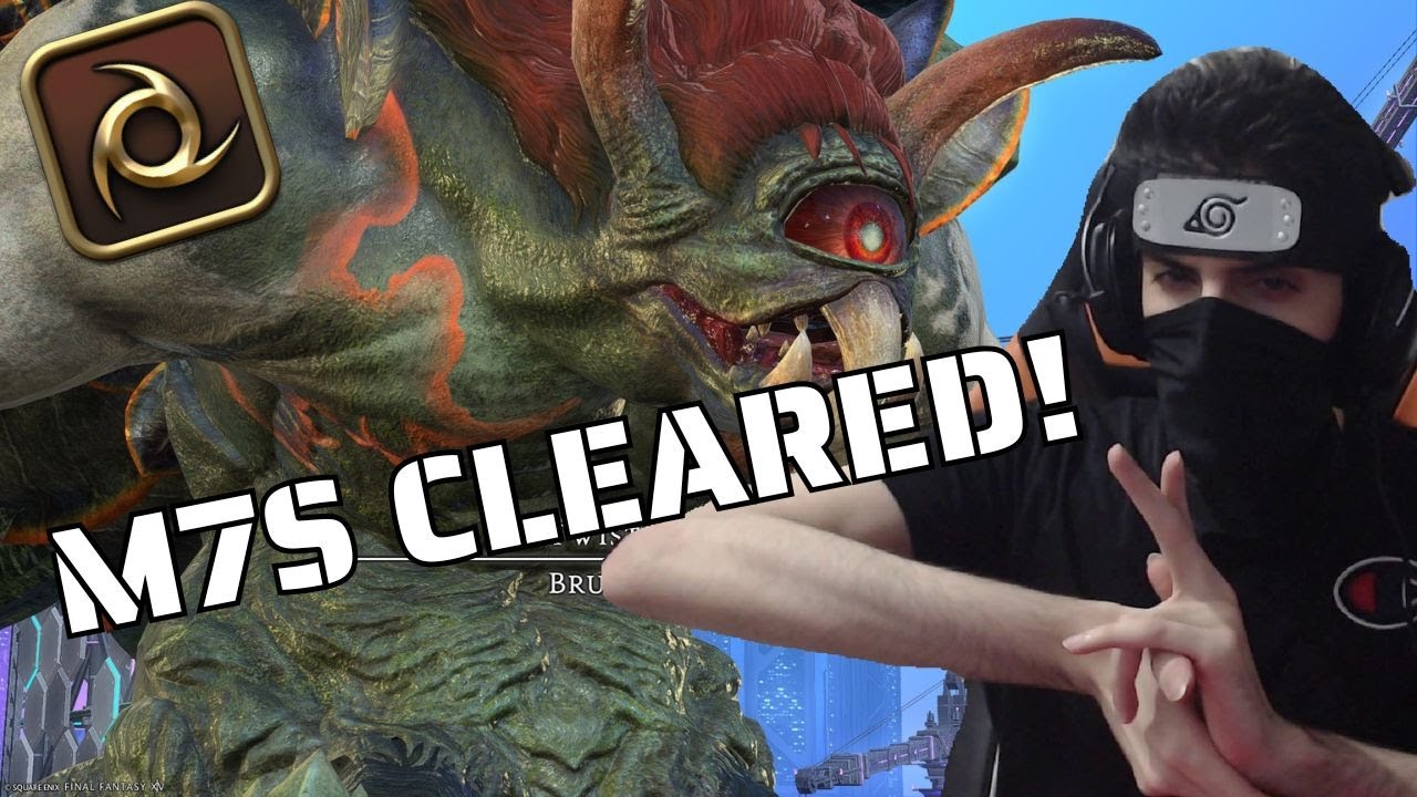 Arcadion M7 Savage Raid First CLEAR! (Brute Abominator) Ninja POV | FFXIV