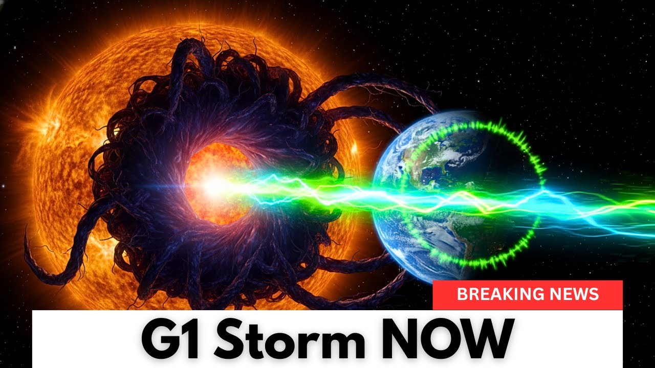 Massive Coronal Hole Fires at Earth - G1 Active