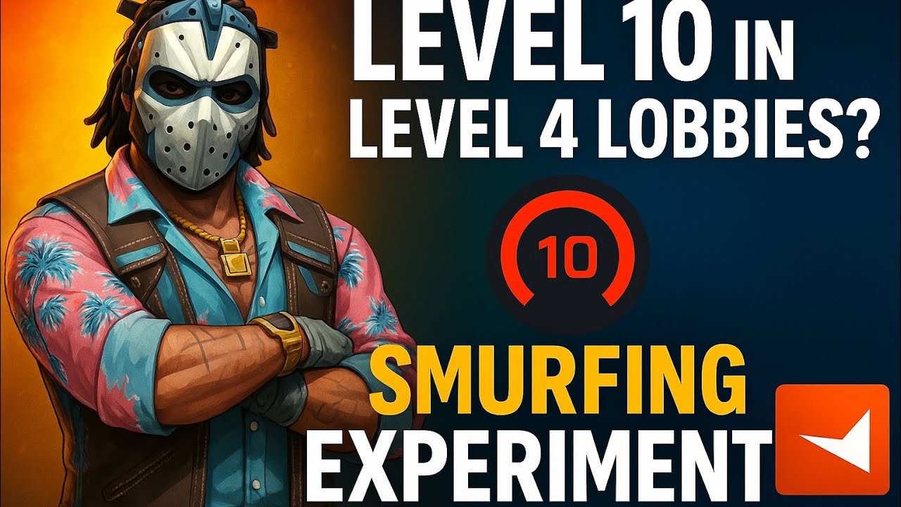 Faceit Level 10 Player Plays Level 4 Lobbies &ndash; Smurfing Experiment | CS2