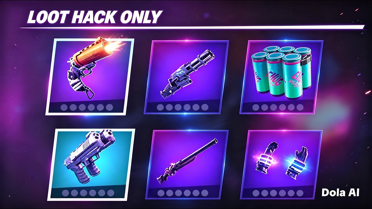 Fortnite... But I Can Only Use Loot Hack Items | Fortnite Battle Royale
