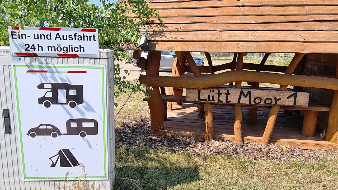Stellplatz Wismar. Camping Ferienpark für Wohnmobile Lütt Moor, Wohnwagen, Zelte Hansestadt Wismar