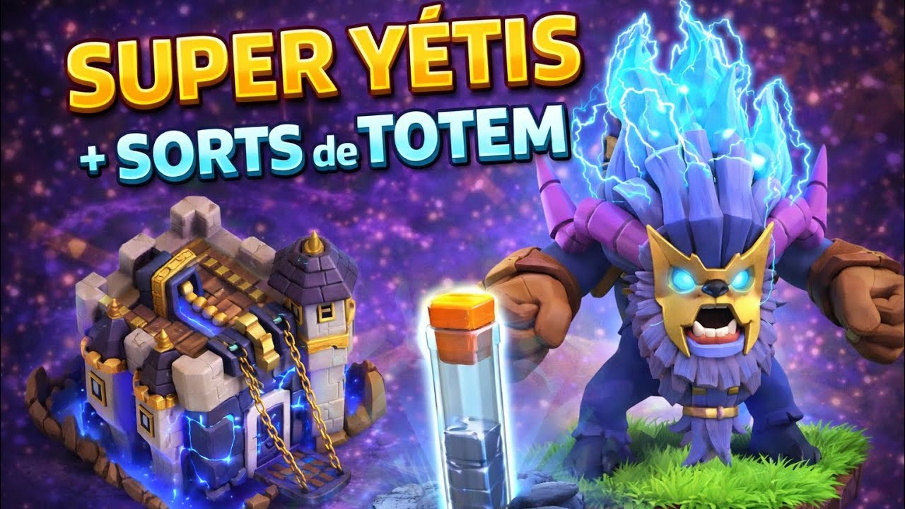 LA MEILLEURE COMPOS 2026 SUPER YÉTI ? Clash of clan 