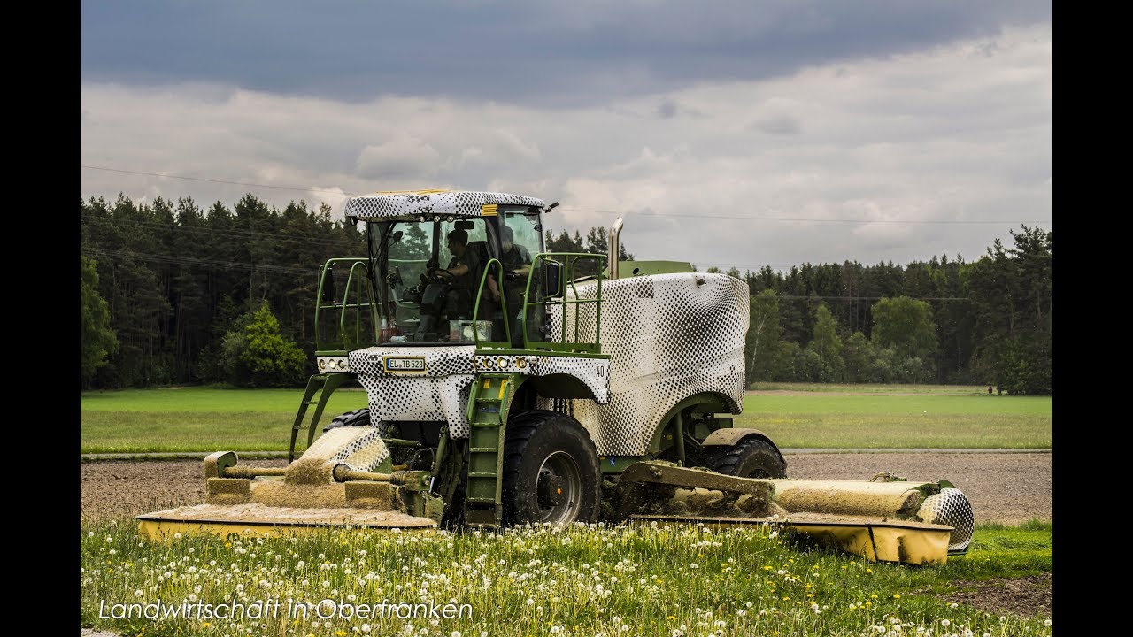 New Krone BigM Erlkönig || mähen 2017