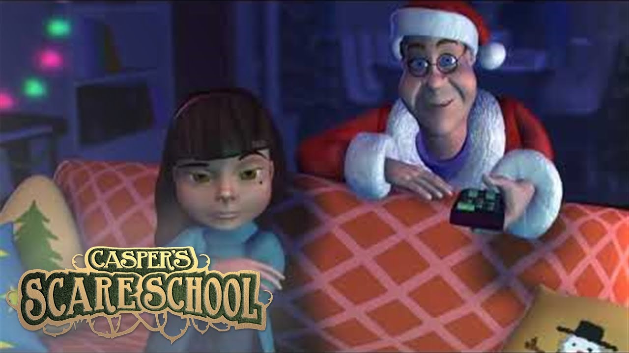 Caspers Haunted Christmas | Casper Scare School | 👻Kids Cartoon