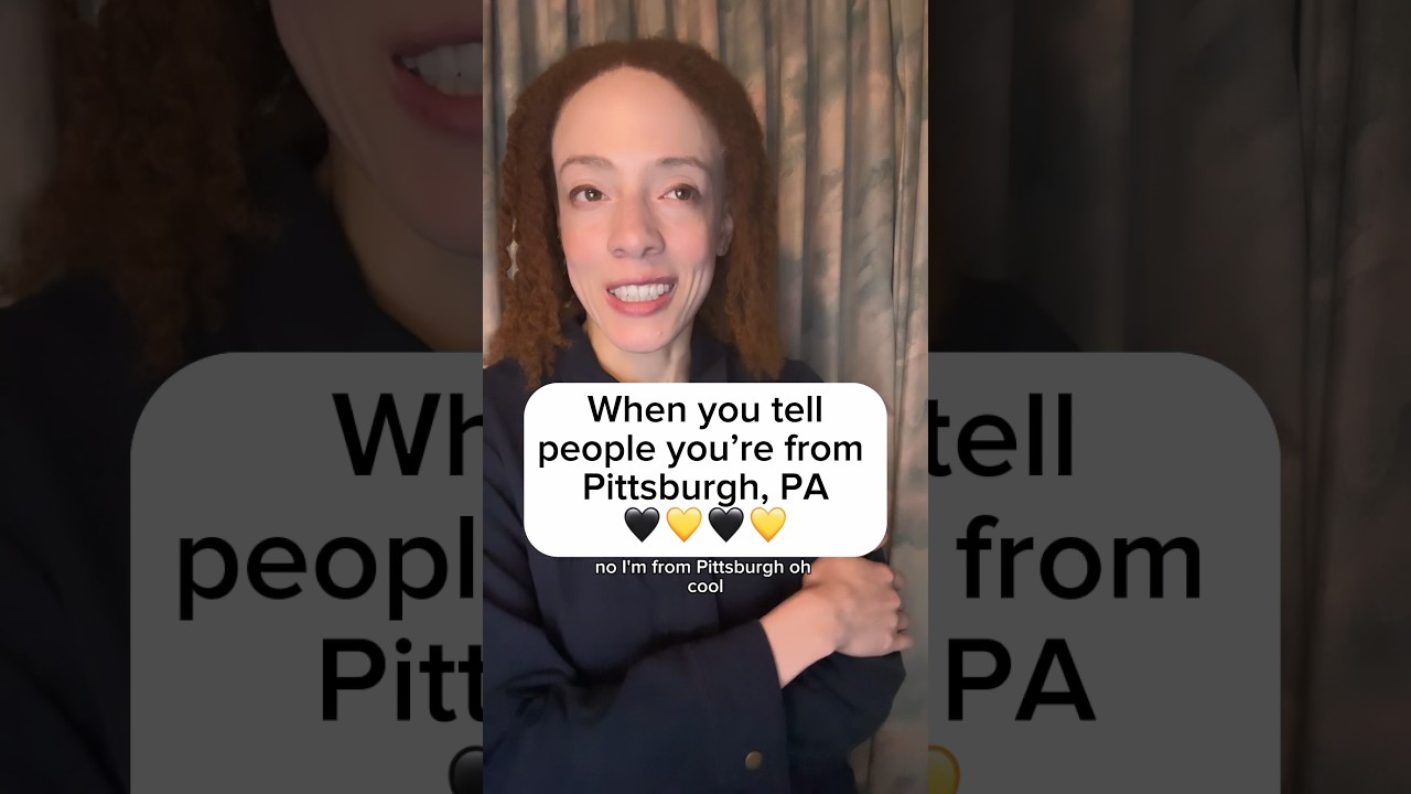 When you tell people you&rsquo;re from Pittsburgh #comedy #pittsburgh #yinz #funny #tiktok