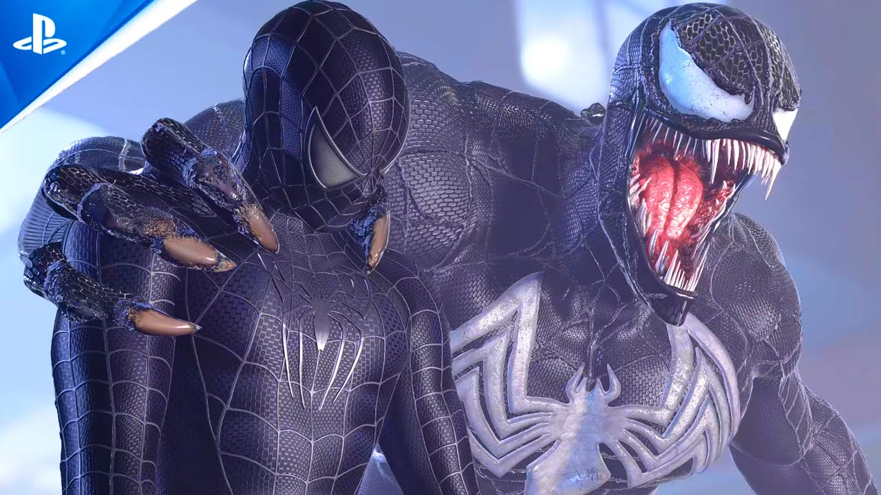 2007 Raimi Black Suit и Photoreal Stark Suit против Raimi Venom Boss - Spider-Man 2 PC