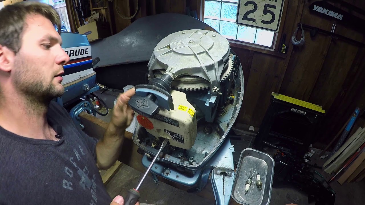 1977 35 hp Evinrude- Will It Run?