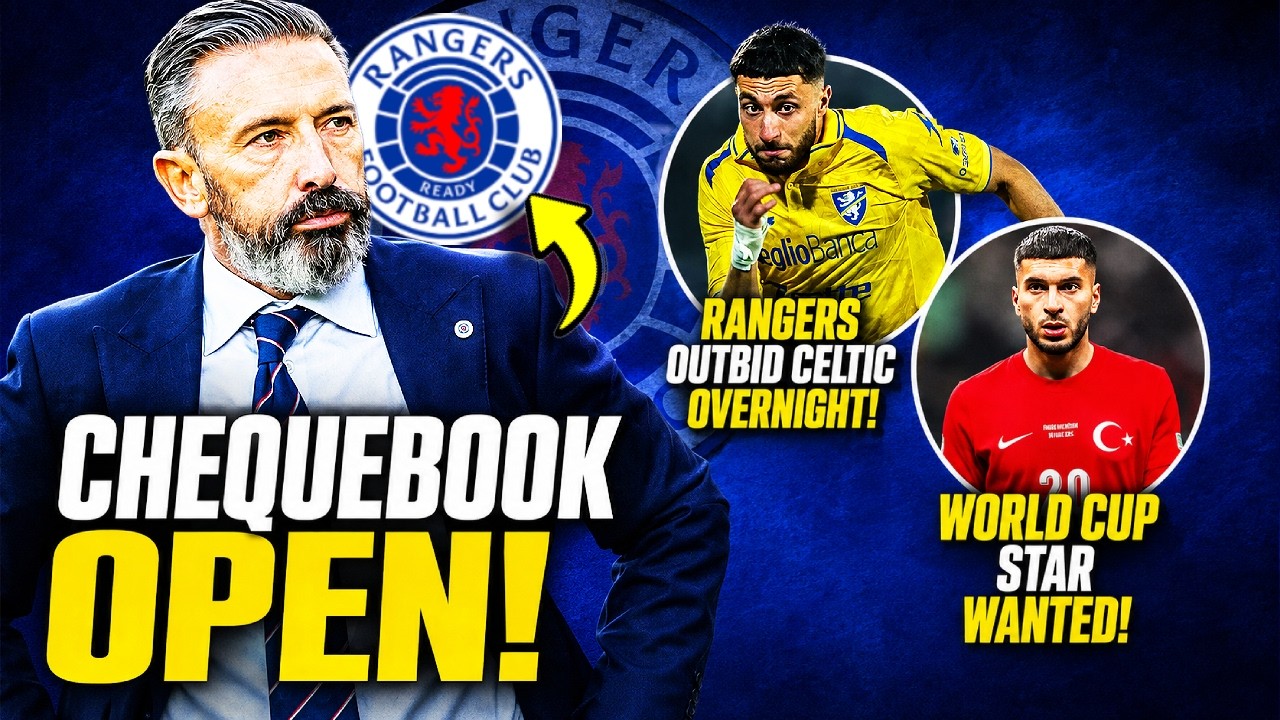 RANGERS OUTBID CELTIC IN STUNNING MOVE AND SECRET NEW SIGNING EMERGES!