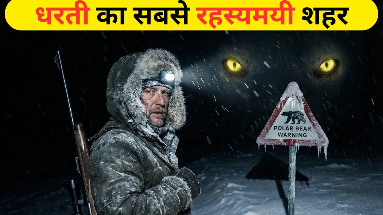 यहाँ 4 महीने सूरज नहीं निकलता! 🌑 | Longyearbyen Mystery Explained