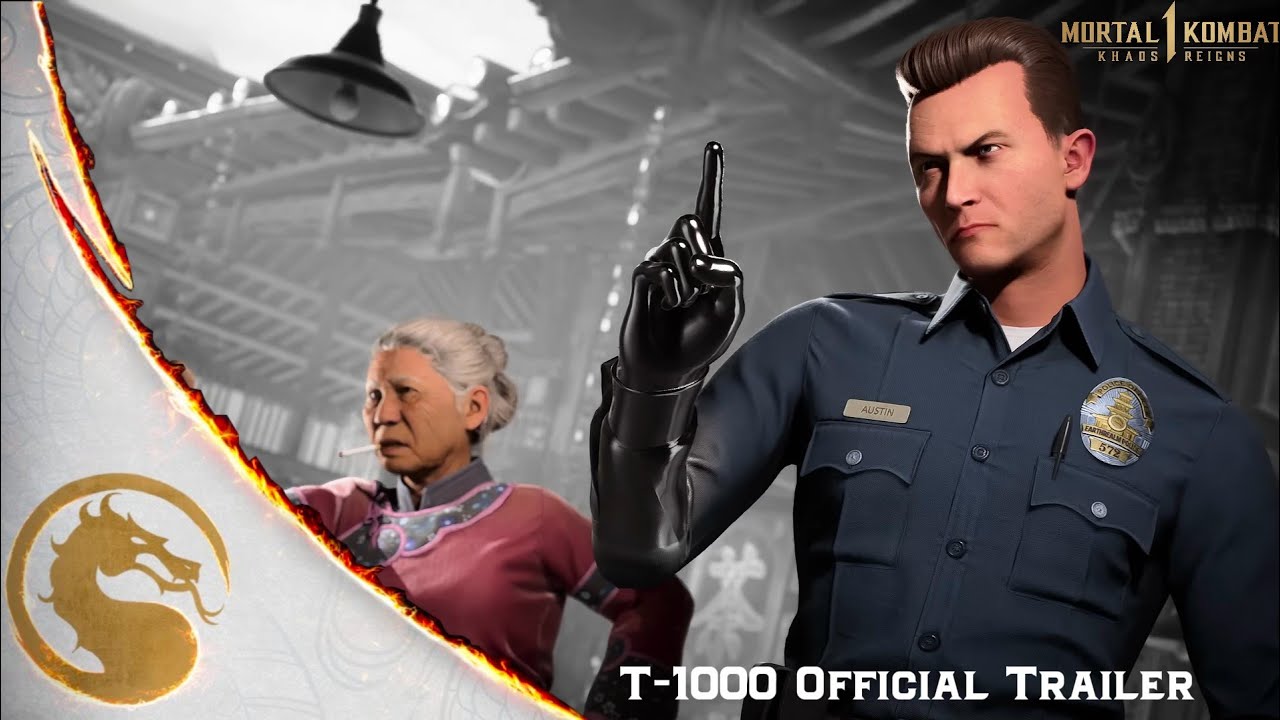 Mortal Kombat 1: Khaos Reigns &ndash; Official T-1000 Gameplay Trailer