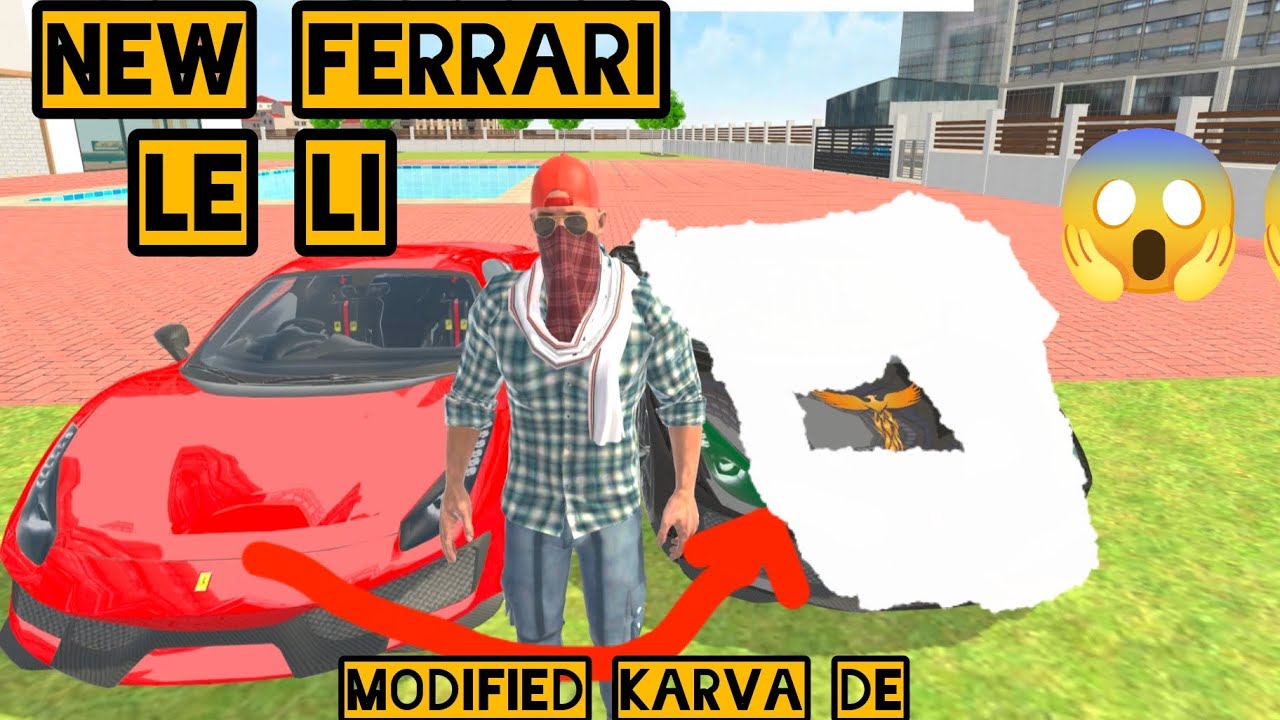 New Ferrari le li # Indian Theft Aura Simulator @xc_plazy 