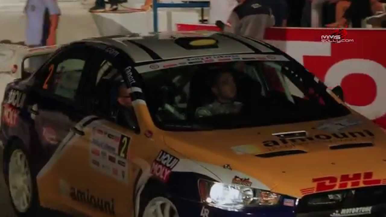 Nicolas Amiouni & Elie Mousallem in Rally Of Lebanon 2015