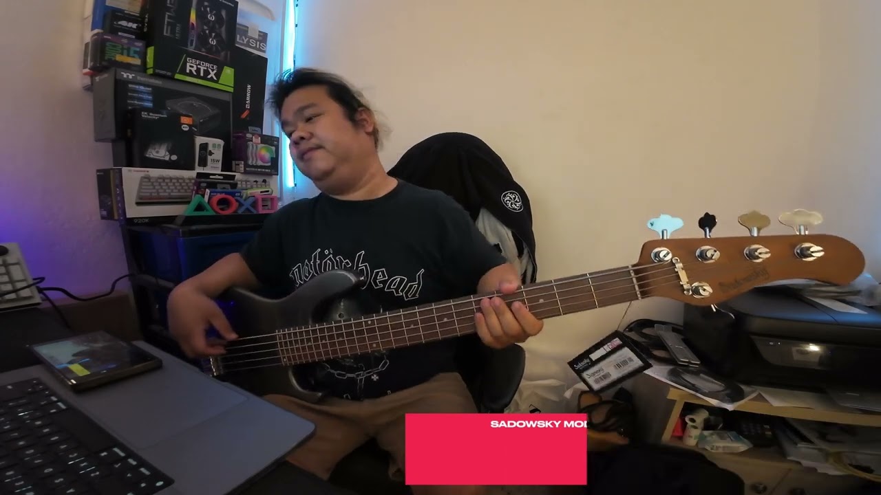 คลิปเสียง Sadowsky Metro Express Modern 24-Fret Morado & Maple Board (Passive Mode)
