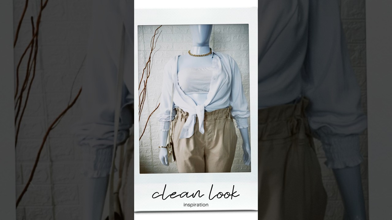 INSPIRA&Ccedil;&Atilde;O DE LOOK CLEAN | LOOK EM TONS NEUTROS #modaliss #plussize #shorts #modafeminina