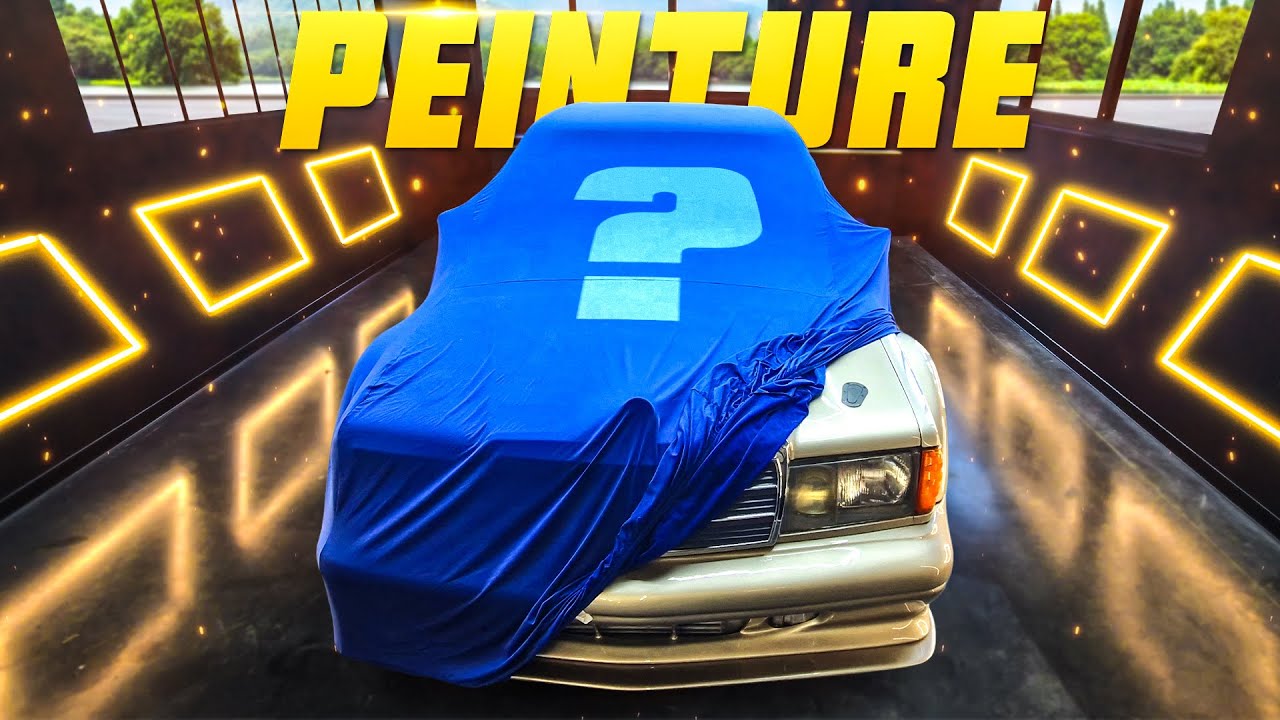 NOUVELLE PEINTURE POUR LES 600CV ! (C'est trop beau pu***)