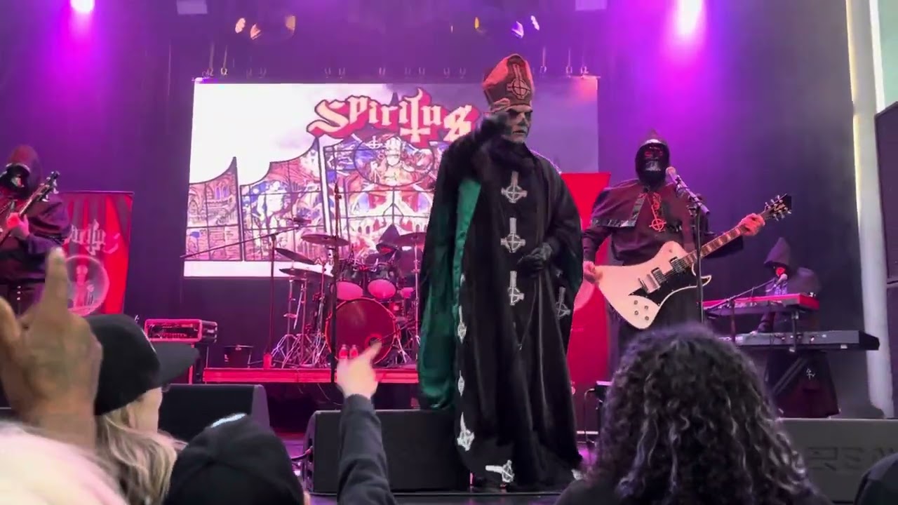 Mary On A Cross, Ghost tribute band Spiritus. Live at Warehouse Live Midtown October 2024