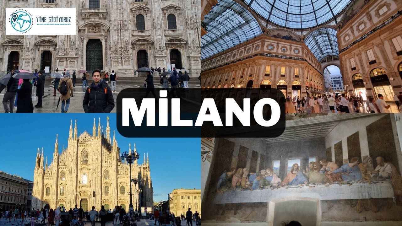 Bir Günde Köşe Bucak Milano Gezi Rehberi / Yine Gidiyoruz - Vlog