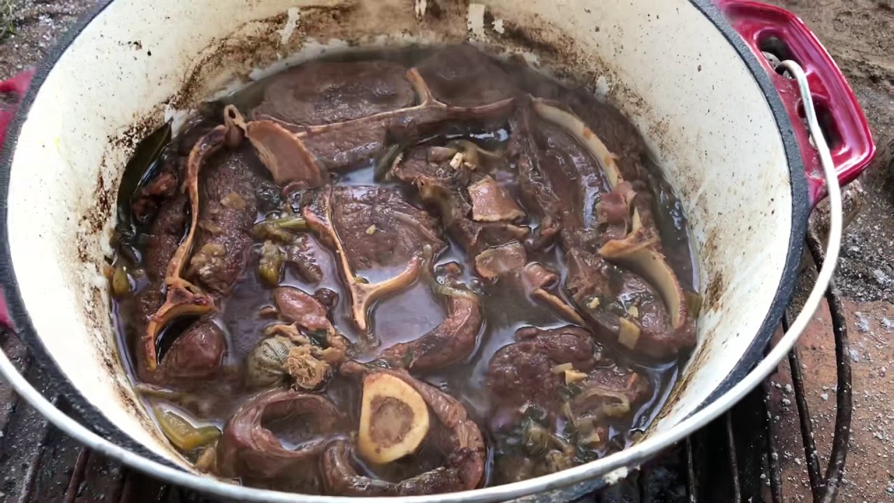 Koodoe Potjie - Wood Fire