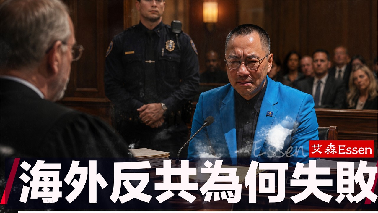 海外反共为何注定必败？郭文贵案背后，海外民运的真实困境。海外民运不是被中共打压打败的，而是自己烂掉的