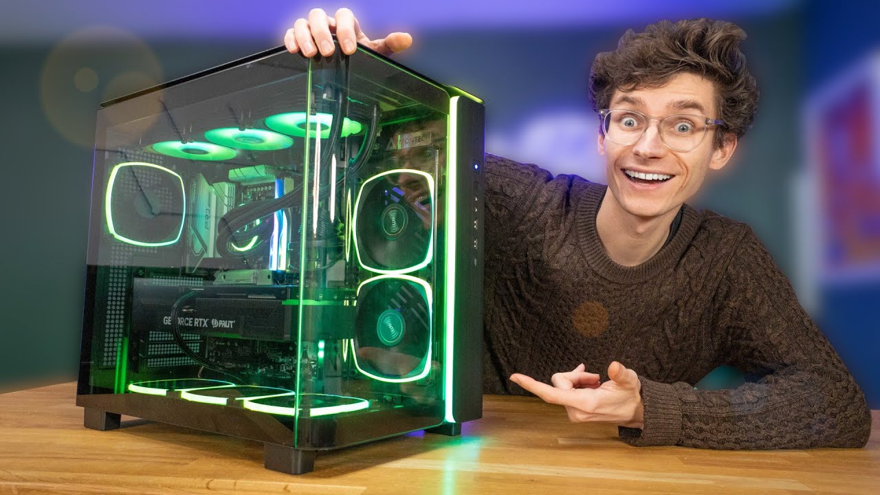 The BEAUTIFUL RTX 4070 Super Gaming PC Build 😍 Montech King 95!