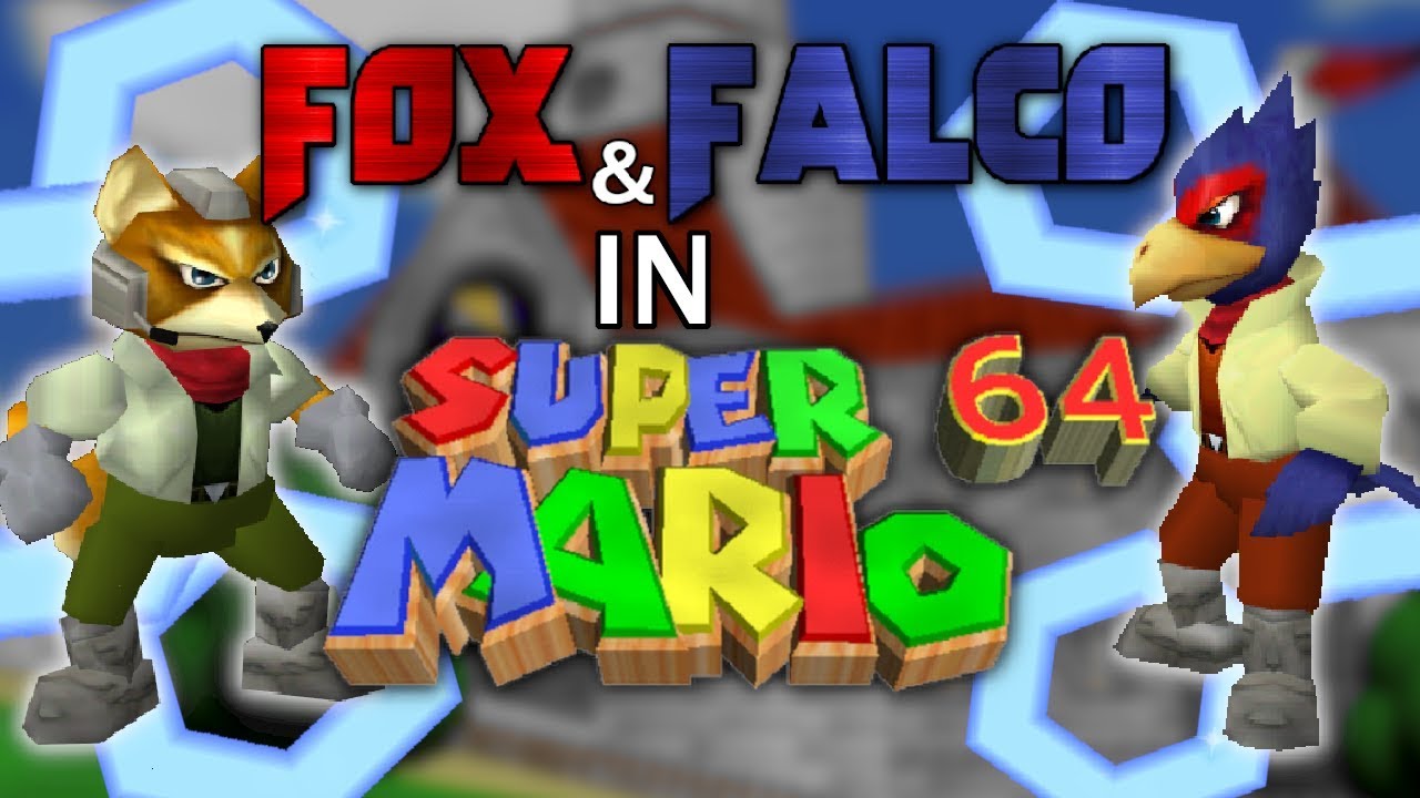 Melee Fox and Falco in Super Mario 64 [RELEASE TRAILER]