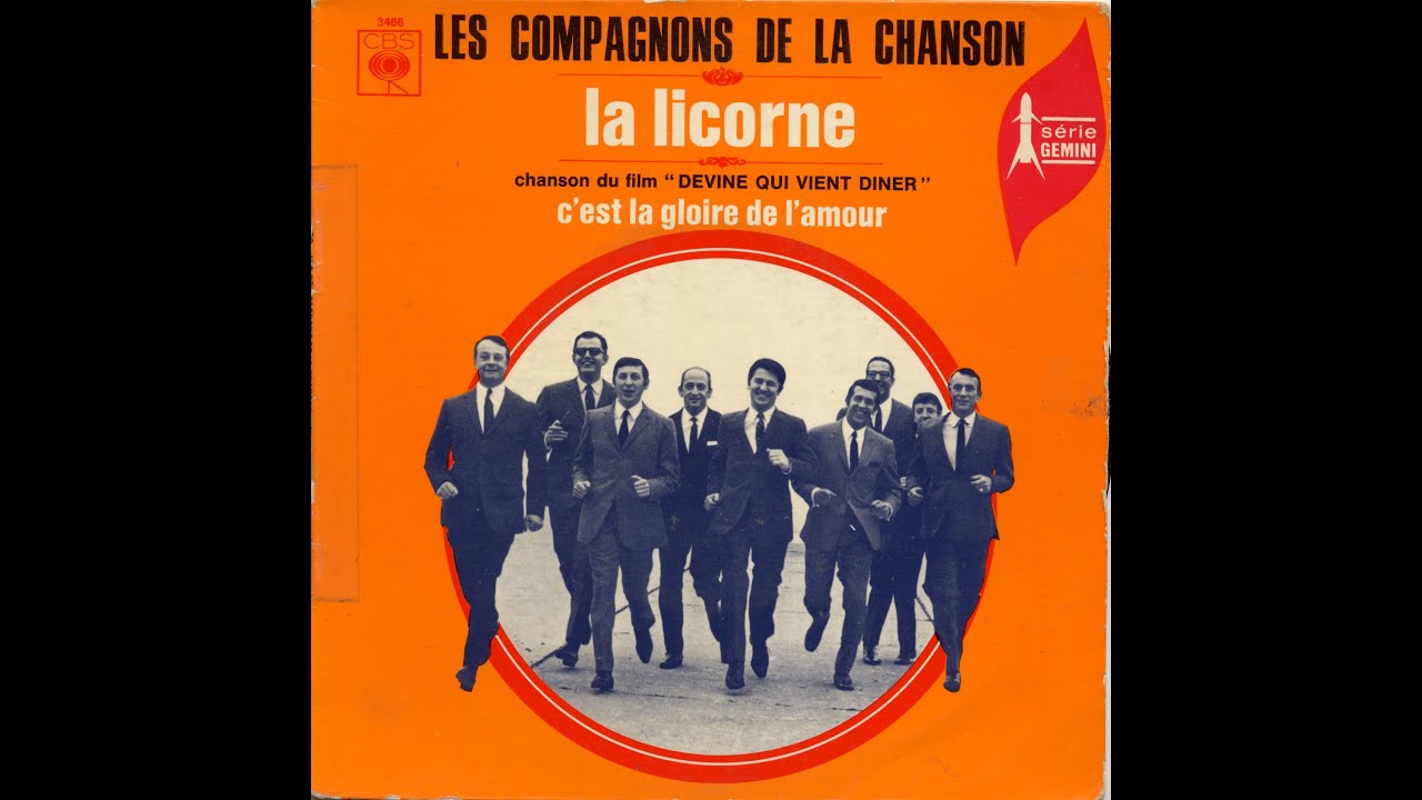 La licorne Les Compagnons de la chanson - Paroles ci-dessous