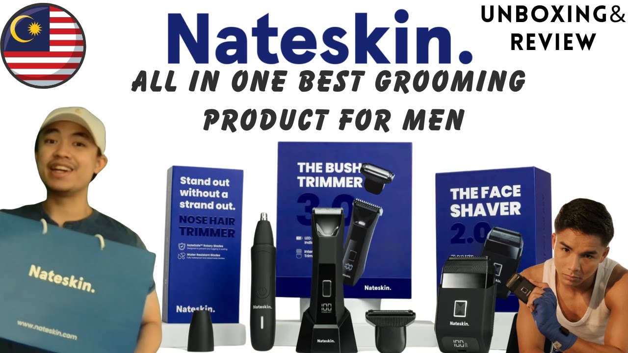 NATESKIN ALL TRIMMERS (UNBOXING & REVIEW)