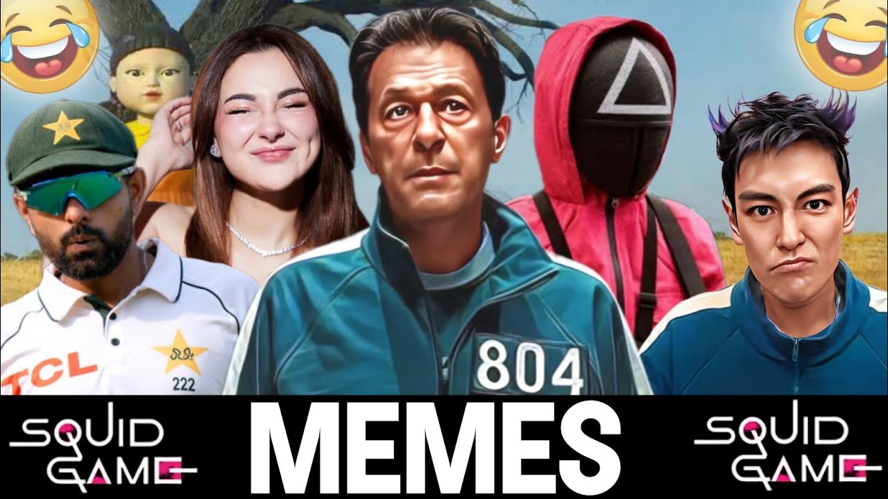 SQUID GAME FUNNY MEMES | PAKISTANI MEMES 2025