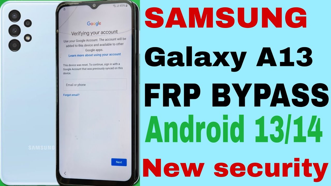 Finally all Samsung A13 Frp Bypass 2025 | Android 14/13 | Samsung A13 Frp Bypass,#New_Method_2025