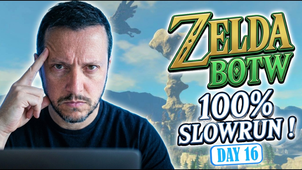 [FR/EN] 100% Zelda Breath Of The Wild SlowRun (Day 16) Switch 2 edition !zelda