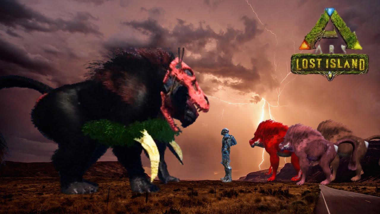 DESTROZANDO EL ARK. ..Una batalla a muerte en LOST ISLAND,,,,