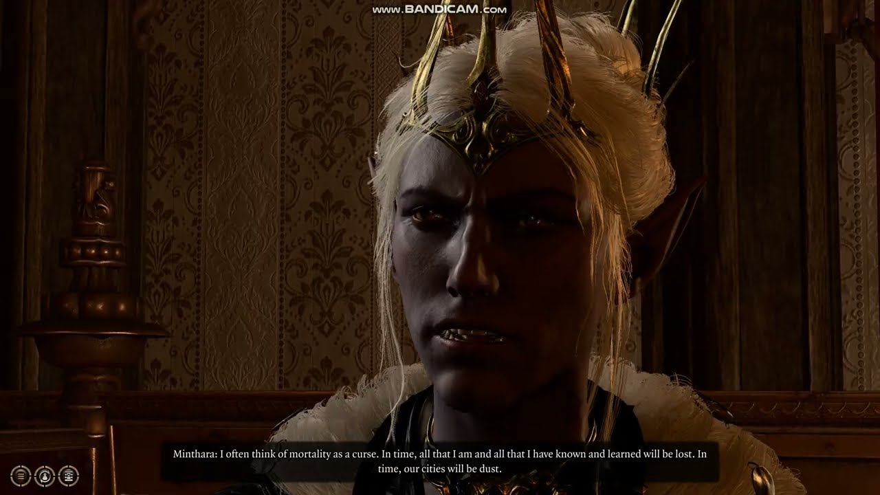 Minthara about Minsc, Jaheira and Karlach