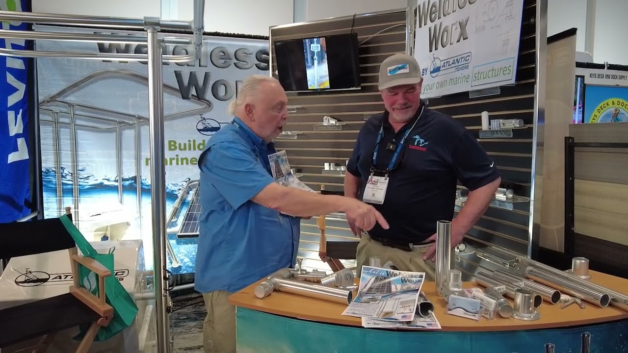 Miami Boat Show Weldless Worx from Atlantic Towers