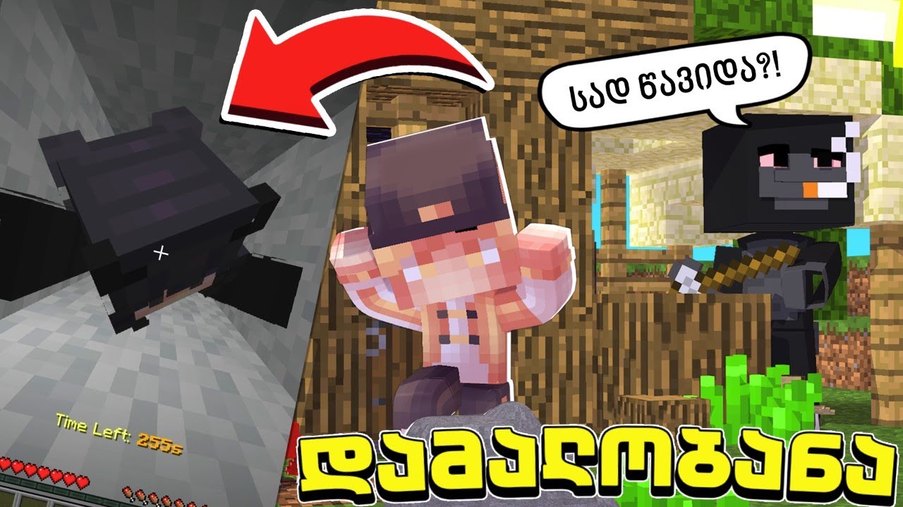 დამალობანა ყველაზე დიდ მაპზე Minecraft-ში!