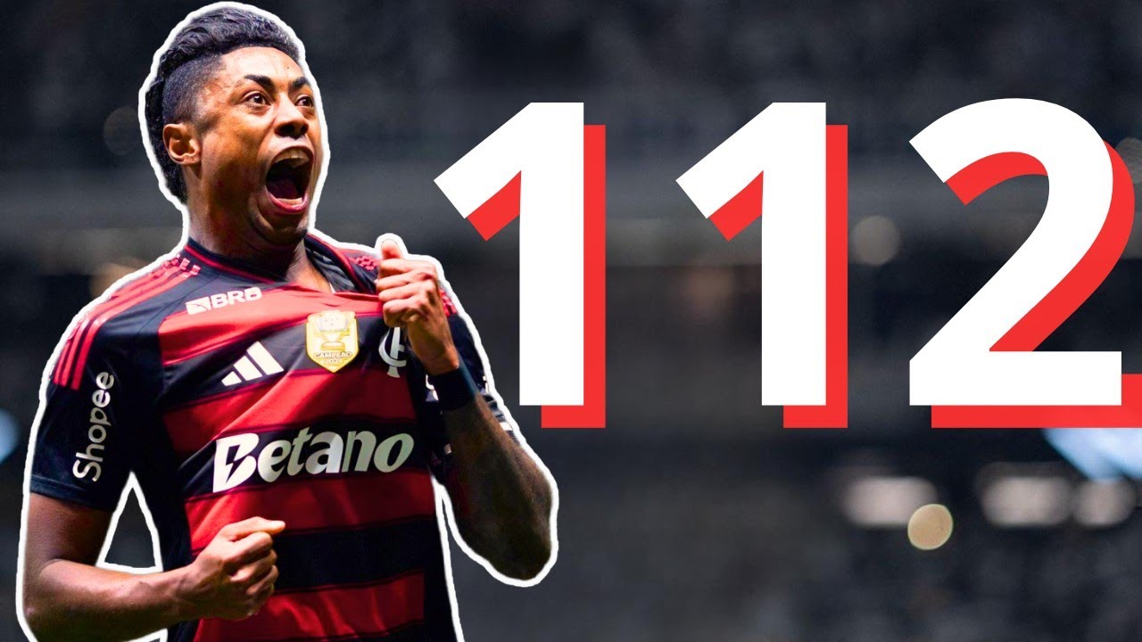 Todos os 112 GOLS do BRUNO HENRIQUE pelo FLAMENGO (at&eacute; agora)