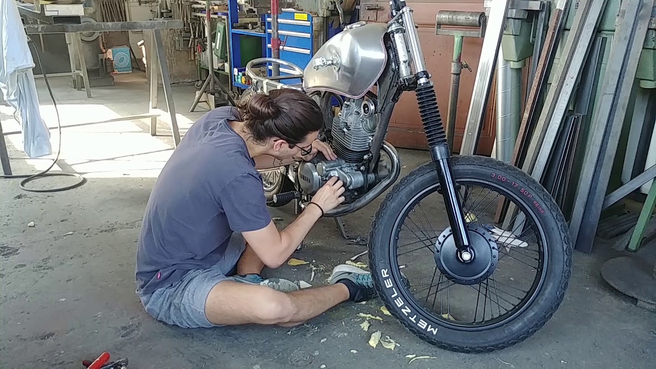 Yamaha SR 125 (1986) - Scrambler - Episode 3
