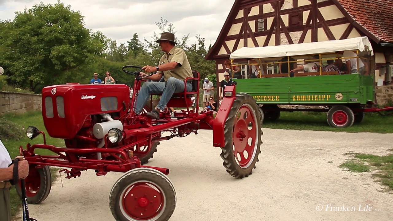 Schleppertreffen 2017 im Freilandmuseum in Bad Windsheim