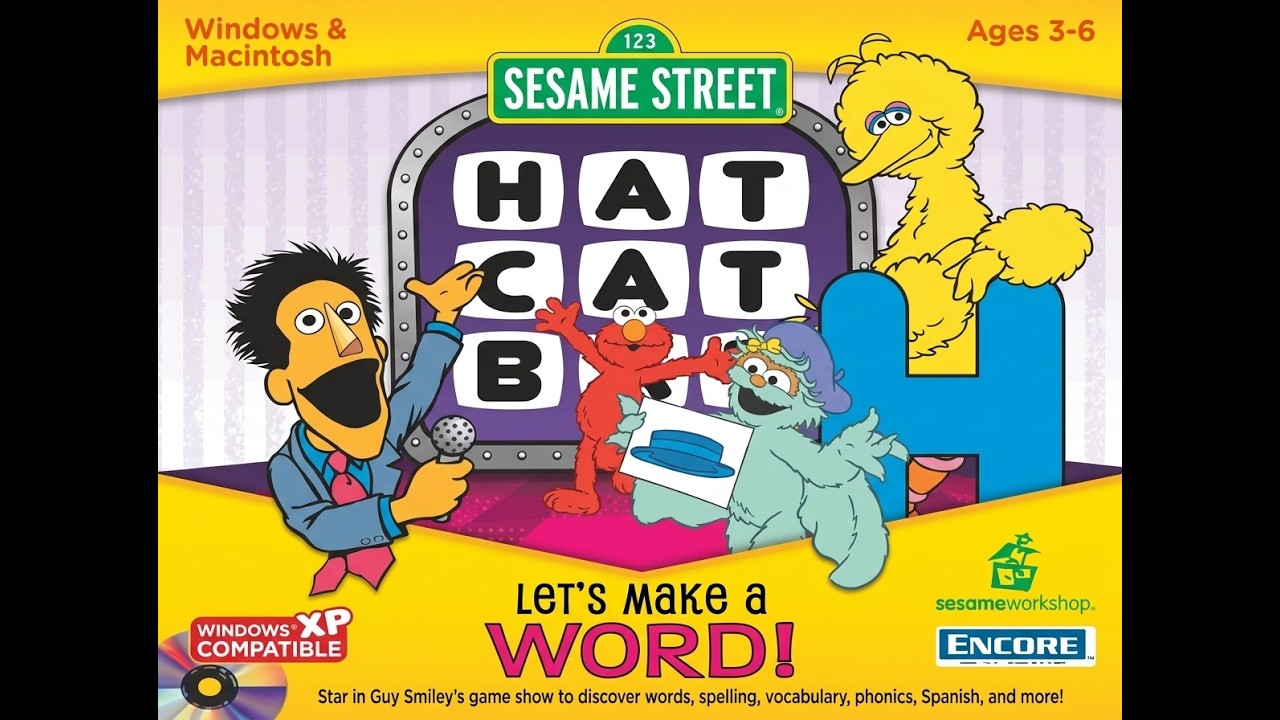 Sesame Street: Let's Make A Word! Gameplay