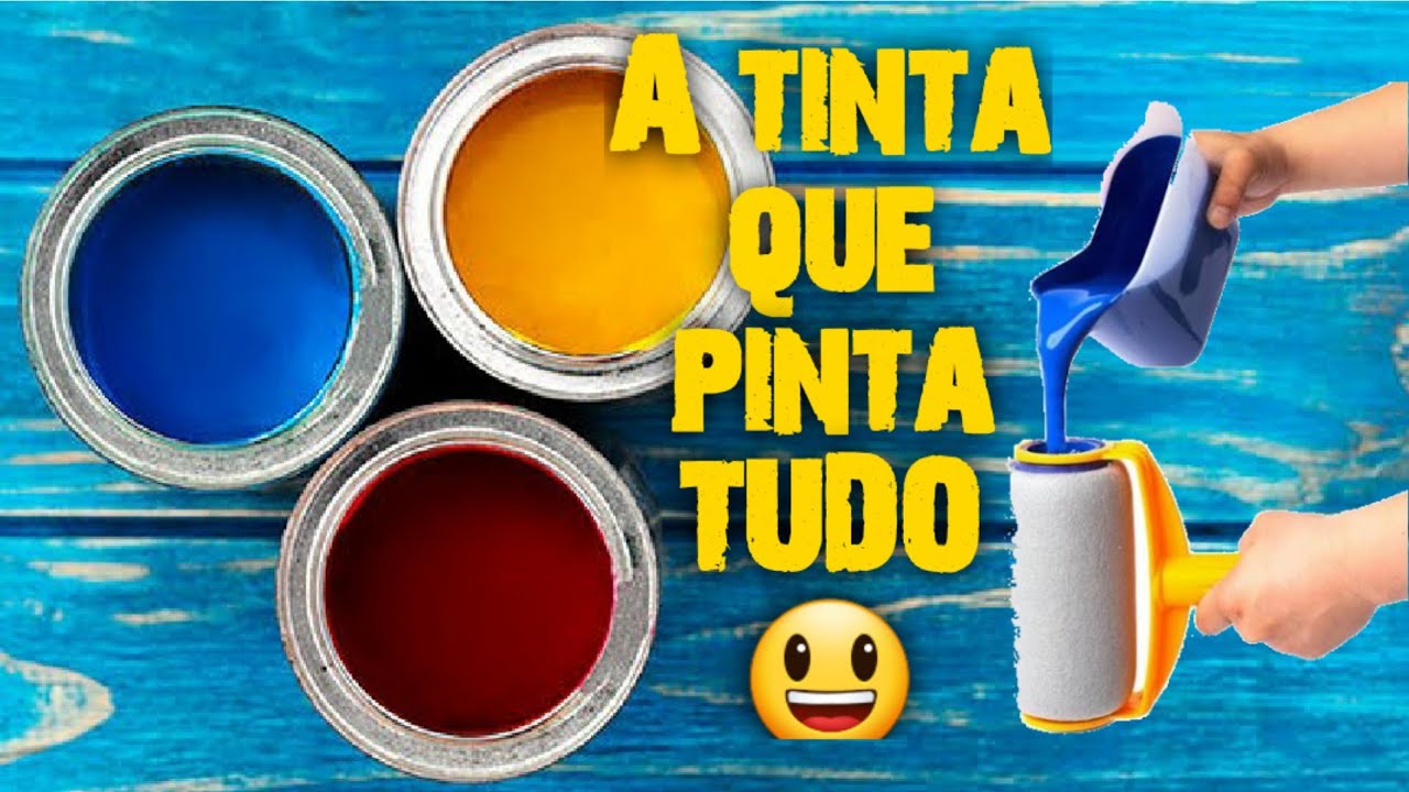 Tinta Acrílica Caseira Super Resistente