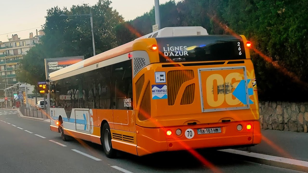 Retour au dépôt pour le GX 327 n°266 après avoir fini la 33 scolaire
