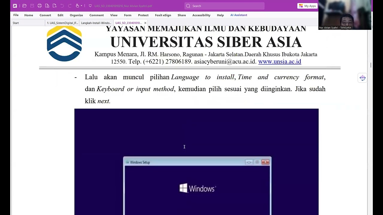 UAS Sitem Operasi