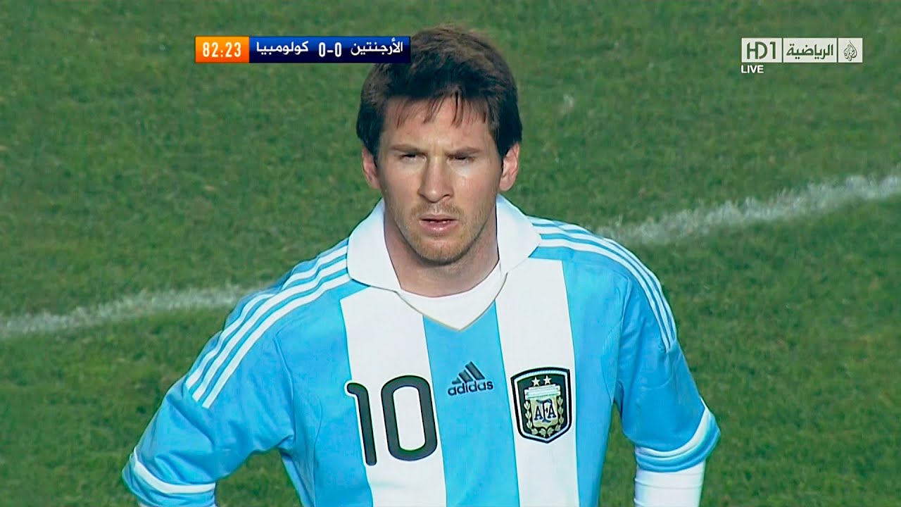 Messi vs Colombia (Copa America) 2011 English Commentary HD 1080i