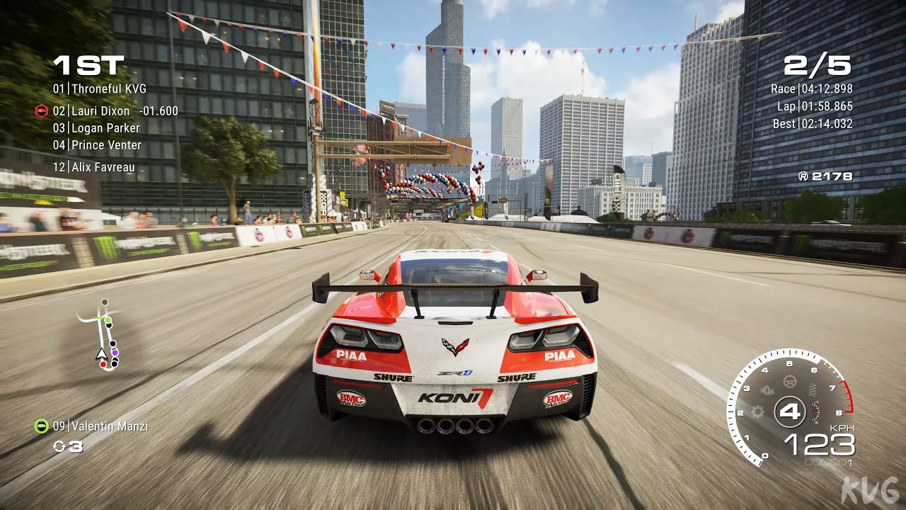 GRID Legends - The Loop (Chicago) - Gameplay (PC UHD) [4K60FPS]
