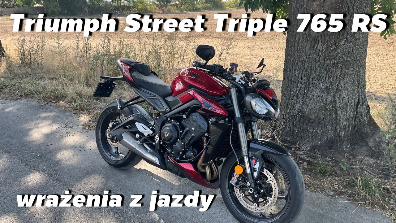 Triumph Street Triple 765 RS - wrażenia z jazdy!