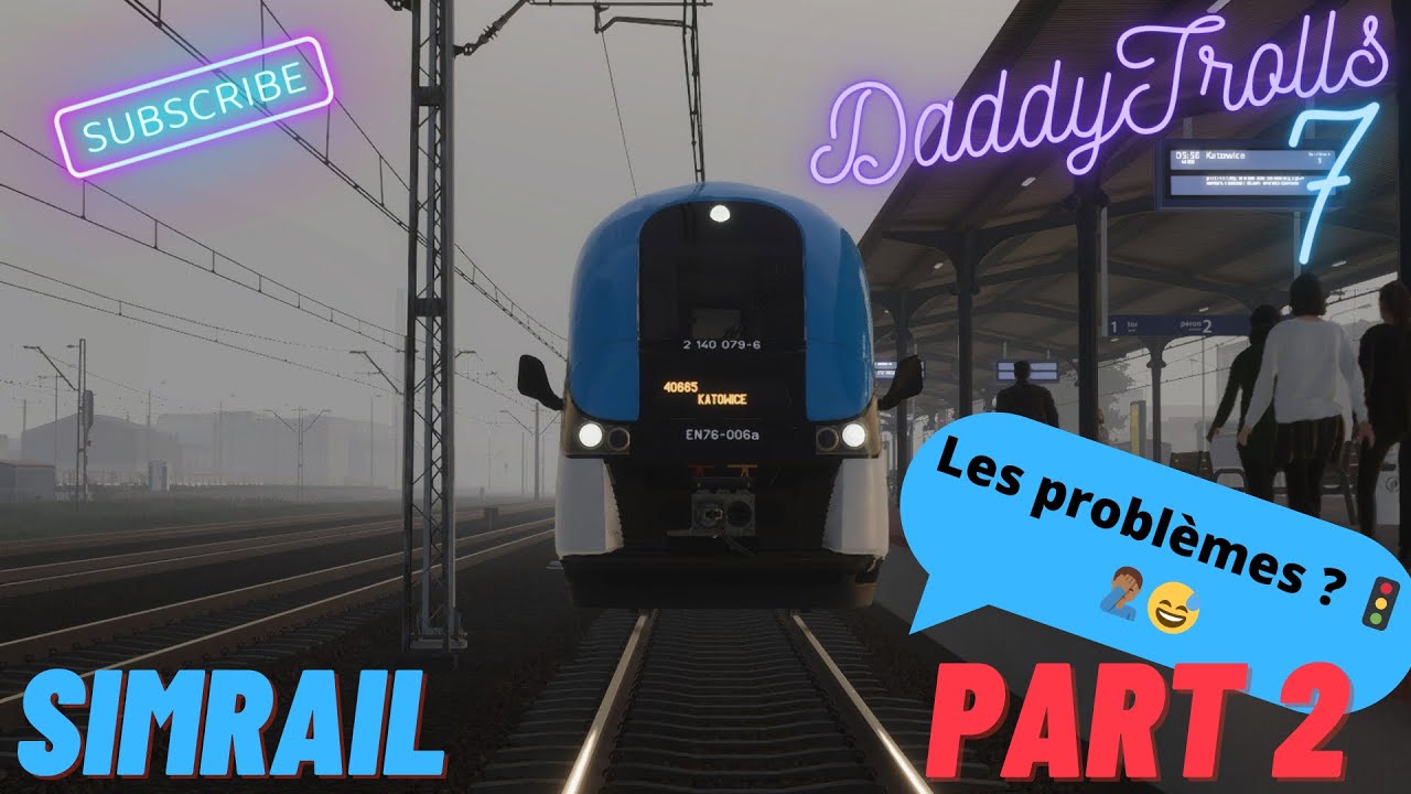 🚆PARTIE 2 De SimRail testé par votre conducteur RER 2.0 😎😁 SimRail - The Railway Simulator🚆